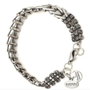 Alex and Ani Flapper Bracelet in Black Diamond